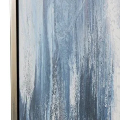 Canvas Abstract Framed Wall Art With Silver Frame Blue - Olivia & May 9 Canvas Abstract Framed Wall Art With Silver Frame Blue - Olivia & May -Home Decoration Store GUEST 47b996ae 8cb7 4160 84d1 14bb781a7347