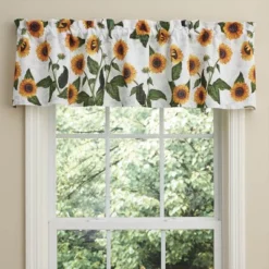 Sunflower Toile Valance 60'' X 14"
