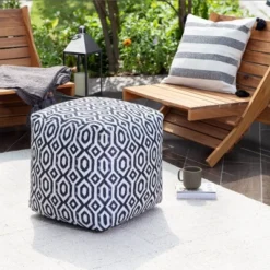 Zuma Indoor/Outdoor Pouf - Anji Mountain -Home Decoration Store GUEST 4d1e57e8 2028 4323 9231 cb91b0c1141f
