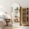 Muse Oversize Floor Mirror,Arch Full Length Mirror With Aluminum Alloy Framed Full Length Mirror For Hanging Or Standing-The Pop Home 1 Muse Oversize Floor Mirror,Arch Full Length Mirror With Aluminum Alloy Framed Full Length Mirror For Hanging Or Standing-The Pop Home -Home Decoration Store GUEST 4d534212 8242 4380 a8fc 06161d6881b7