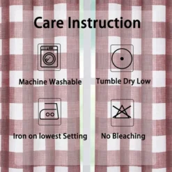 Trinity Linen Blend Tab Top Kitchen Curtains -Home Decoration Store GUEST 4de44238 ab7c 4ae2 a079 61f6115aae94