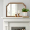 36" X 26" French Country Mantle Wood Mirror Natural - Threshold™ -Home Decoration Store GUEST 4e87bb24 bf24 4e6a 8a30 c8b4a0959b21