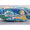 Amalia 2pc Outdoor/Indoor Throw Pillows Paisley Blue - Pillow Perfect
