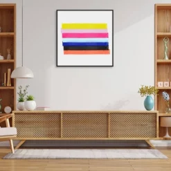 30" X 30" Linear Illusions III By Christine Essue Framed Canvas Wall Art Print - Amanti Art -Home Decoration Store GUEST 50d40ad1 00b9 4649 933a fa6d80d48004