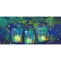 Evergreen Indoor Outdoor Doormat Bundle Set Of 5 - Frame And 4 Welcome Seasonal Inserts Red Truck Snowman Fireflies Planters -Home Decoration Store GUEST 51c113b5 7e67 4a8e bfb7 cf1c3bfd76e6