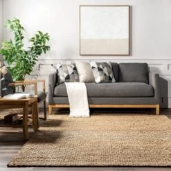 NuLOOM Hand Woven Hailey Jute Rug -Home Decoration Store GUEST 52efb5fc 2eb0 4854 98ba fc747773b6db