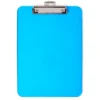 Charles Leonard Plastic Clipboard Rubber Grip 9"x1/2"x12-3/4" Neon Blue 89715 -Home Decoration Store GUEST 5380e827 67c1 4d1e a72b 7494a5f2644d