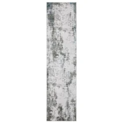 Micah Washable Marbled Abstract Indoor Area Rug Gray/Blue - Captiv8e Designs -Home Decoration Store GUEST 53b15654 6ab3 4e62 bf61 9fde9e331351