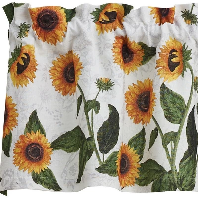 Sunflower Toile Valance 60'' X 14" 4 Sunflower Toile Valance 60'' X 14" - Image 2