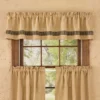 Burlap & Check Valance - Black -Home Decoration Store GUEST 545c7c5a a6c6 4284 bc99 98256c15925a