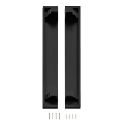 24" Set Of 2 Floating Wall Decor Display Ledge Shelves Black - Danya B. -Home Decoration Store GUEST 55a69ae5 8468 4f46 9337 11afcd9af046