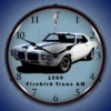 Collectable Sign & Clock | 1969 Firebird Trans Am LED Wall Clock Retro/Vintage, Lighted -Home Decoration Store GUEST 55bbe89e 03f5 4660 936b 344fff4f890c