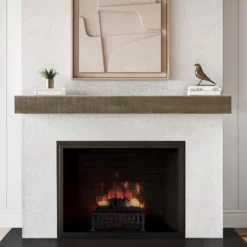 Country Living Stockbridge Floating Mantel Shelf With Distressed Accents - With Beach Sand Finish -Home Decoration Store GUEST 574fbc49 2c34 47f8 bf2a d79ae2c78be6