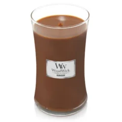 21.5oz Large Hourglass Jar Candle Humidor - WoodWick