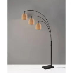 Bahama 3 Arm Arc Lamp Dark Bronze - Adesso -Home Decoration Store GUEST 58609b4e 3b89 4b7c 8b7b ec6d77deee76