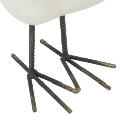 Magnesium Oxide French Country Polystone Chicken Garden Sculpture White - Olivia & May -Home Decoration Store GUEST 58b521c2 e03b 48ad 8514 f638c2d41726