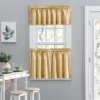 Ellis Curtain Lisa Solid Color Poly Cotton Duck Fabric Tailored Tier Butter 2 Ellis Curtain Lisa Solid Color Poly Cotton Duck Fabric Tailored Tier Butter -Home Decoration Store GUEST 59d13286 35a3 4b92 892e 074723262fc4