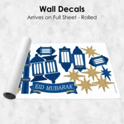 Big Dot Of Happiness Ramadan - Peel And Stick Eid Mubarak Vinyl Wall Art Stickers - Wall Decals - Set Of 20 -Home Decoration Store GUEST 5afc830a 3a52 4d9b b8a5 5ea441483e87