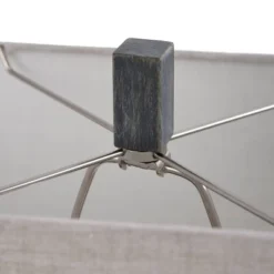 Brampton Open Scroll Design Table Lamp With Rectangle Shade Blue - StyleCraft -Home Decoration Store GUEST 5c5f85ae f080 4892 805b 49670cde8729