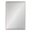 24.7" X 36.7" Rhodes Rectangle Wall Mirror Bronze - Kate & Laurel All Things Decor