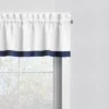 Bacati - MixNMatch Blue Band Window Valance 1 Bacati - MixNMatch Blue Band Window Valance -Home Decoration Store GUEST 5f141dfc a99a 4be5 90d0 71c142bec9af