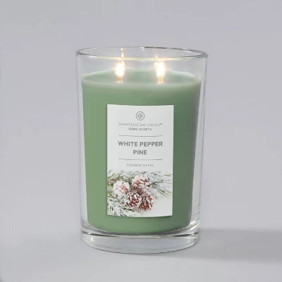 19oz Jar Candle White Pepper Pine Home Scents - Chesapeake Bay Candle 6 19oz Jar Candle White Pepper Pine Home Scents - Chesapeake Bay Candle - Image 4