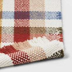 20"x34" Multi-Plaid Woven Pet Tapestry - Threshold™ -Home Decoration Store GUEST 5fe9a302 0d86 4326 a6ff 7a443548e11e