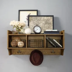Fremont Entryway Shelf - Crosley -Home Decoration Store GUEST 602a3c60 5d2c 4192 813d 2cea4529496c