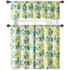Kate Aurora Country Lemon Vine Complete 3 Piece Kitchen Curtain Tier & Valance Set - 58 In. W X 56 In. L, Multi -Home Decoration Store GUEST 60503ebf d5d0 42ac b42c 2d5e8842bc3f