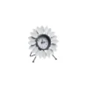 Distressed White Metal Flower Battery Operated Table Clock - Foreside Home & Garden -Home Decoration Store GUEST 676e636d 621c 4c98 8af7 2ba669e4c308