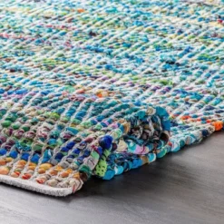 Hand Woven Chevron Eli Green Rug - NuLOOM -Home Decoration Store GUEST 68bb6773 6983 4078 9758 5fd55f66a5e4