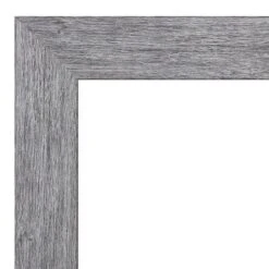 33" X 27" Non-Beveled Bark Rustic Gray Wall Mirror - Amanti Art -Home Decoration Store GUEST 691a4833 504f 4534 bb6d 8999c89251af