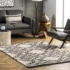 NuLOOM Celia Soft Shag Abstract Aztec Fringe Area Rug -Home Decoration Store GUEST 698b7019 b7cb 427a a6f1 5e7b6e383167