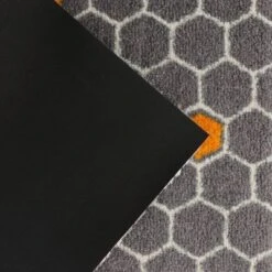 2'x3' ColorStar Bee Hex Door Mat Gray - Bungalow Flooring -Home Decoration Store GUEST 6d1f3c64 7d59 4769 864b bf41a102d092