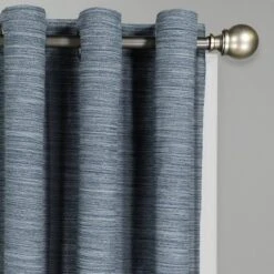 Set Of 2 Wyckoff Blackout Window Curtain Panels - Eclipse