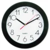 UNIVERSAL Round Wall Clock 9 3/4" Black 10421 -Home Decoration Store GUEST 7464eca4 a73c 46ea 8b71 acbbf4a259e7