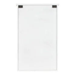 Hutchins Decorative Farmhouse Wood Wall Storage Cabinet Rustic/White - Kate & Laurel All Things Decor -Home Decoration Store GUEST 789f5521 3915 4aa9 9501 8895887bec49