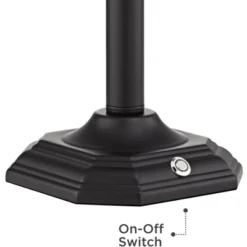 360 Lighting Grady Traditional Piano Banker Desk Lamp 16 1/2" High Black LED Adjustable Bronze Metal Shade For Bedroom Bedside Nightstand Kids Desk -Home Decoration Store GUEST 78bbf017 ad24 48d6 9a0d 9793536a44af