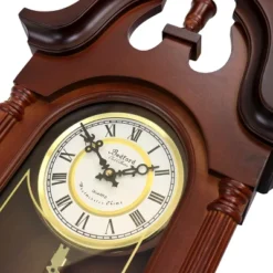 Bedford Clock Collection Delphine 27 Inch Mahogany Chiming Pendulum Wall Clock -Home Decoration Store GUEST 7ad0fe36 5f2f 4ebf 8002 7e6c2177954c