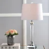 28.25" Crystal Foster Table Lamp (Includes LED Light Bulb) Clear - Jonathan Y -Home Decoration Store GUEST 7af3045e 8f86 4f65 a108 73514c321e6e