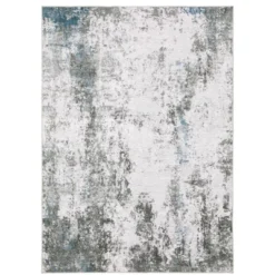 Micah Washable Marbled Abstract Indoor Area Rug Gray/Blue - Captiv8e Designs -Home Decoration Store GUEST 7afea61a 393a 4d77 bbd9 253c79297a11