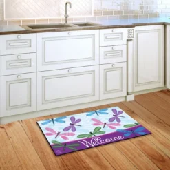Briarwood Lane Welcome Dragonflies Spring Doormat Everyday Indoor Outdoor 30" X 18" -Home Decoration Store GUEST 7afecd37 f0a8 4d40 a13d c1c8ed2e0faa