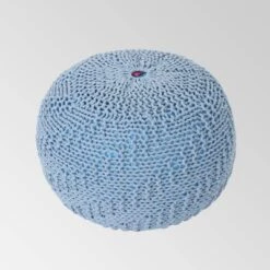 Alwes Knitted Pouf - Christopher Knight Home -Home Decoration Store GUEST 7bcf253d c58f 4094 ae7b 3b2c7cb3414b