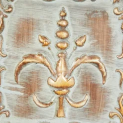 Metal Fleur De Lis Embossed Wall Decor Set Of 4 Brass - Olivia & May -Home Decoration Store GUEST 7c4babc8 fd2f 4493 998b e36301d69849