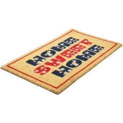 Northlight Red And Blue Americana Home Sweet Home Coir Outdoor Doormat 18" X 30" -Home Decoration Store GUEST 7d8095b0 d566 4e29 9a57 d18f028a2e69