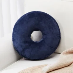 Cheer Collection 16" Round Donut Shaped Throw Pillow -Home Decoration Store GUEST 81989af7 453f 4b89 9770 08a2c026a811