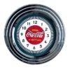 Coca-Cola Clock W/Chrome Finish - 1930s Style - 11.75 Inches
