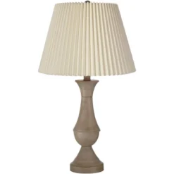 Regency Hill Avery Traditional Table Lamps 25" High Set Of 2 Faux Wood With USB Charging Port LED Touch On Off Ivory Shades For Living Room Home Desk 13 Regency Hill Avery Traditional Table Lamps 25" High Set Of 2 Faux Wood With USB Charging Port LED Touch On Off Ivory Shades For Living Room Home Desk -Home Decoration Store GUEST 8374cff6 d6e9 4c01 91de 3c705029816b