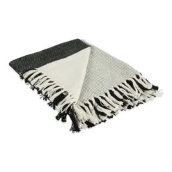 50"x60" Four Square Woven Throw Blanket With Fringe - Design Imports -Home Decoration Store GUEST 839c873e 3ca0 4461 a09e bfbfa72d789c