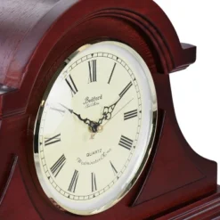 Bedford Clock Collection Redwood Tambour Mantel Clock With Chimes -Home Decoration Store GUEST 83c3cd3a 3ab5 468d bf9b 59854c516db9
